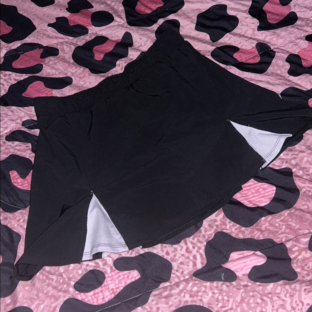Super cute cheerleader pleated active wear style tennis skort